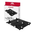 Adapter dysków Axagon z 5,25" do 4x2,5" lub 2x2,5"+1x3,5" HDD czarna