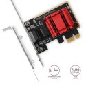 Karta sieciowa PCIe Axagon 2.5 Gigabit Ethernet RJ-45