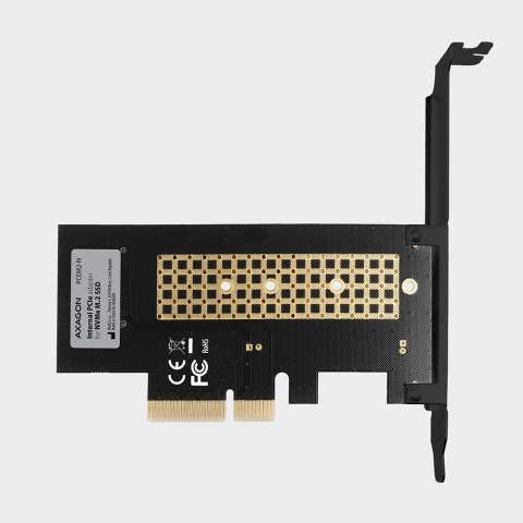 Adapter wewnętrzny Axagon PCIe x4 -> 1x SSD M.2 NVMe M-key slot do 80mm
