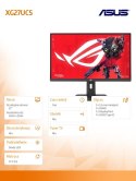 Monitor ROG Strix 27 cali XG27UCS IPS UHD HDMI DP USB-C