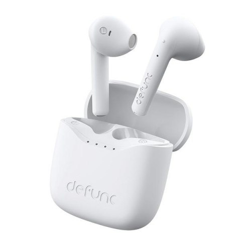 DeFunc Słuchawki Bluetooth 5.3 True Lite bezprzewodowe biały/white 71464