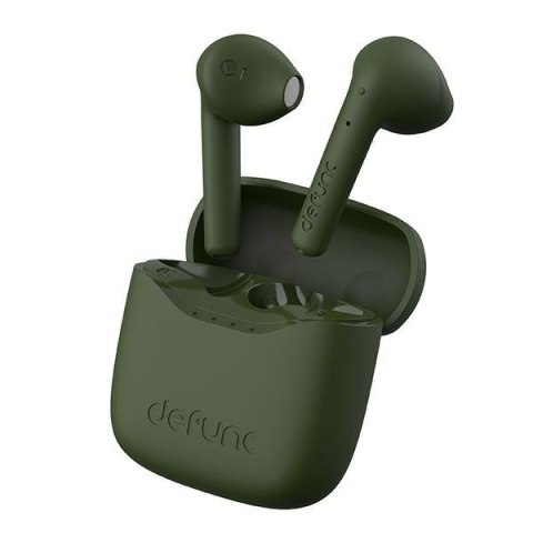 DeFunc Słuchawki Bluetooth 5.3 True Lite bezprzewodowe zielony/green 71468