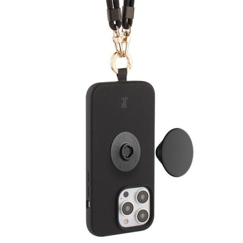 Etui JE 3in1 PopGrip iPhone 15 Pro Max 6.7" czarny/black 30486 (Just Elegance)