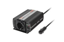 Przetwornica KEMOT 12V/230V 150W (gn. typu F :niemieckie)