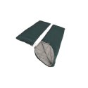 Easy Camp Moon 200 Double Sleeping Bag 220 x 150 cm 2 way open - auto lock, L-shape Teal