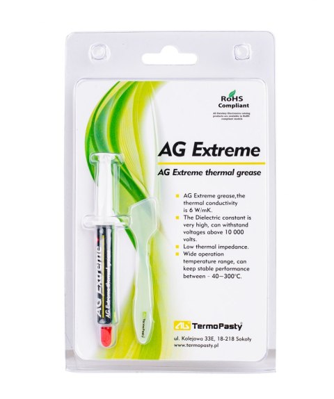 Pasta termoprzewodząca Extreme 3g AG