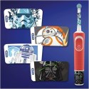 Oral-B | Elektryczna szczoteczka do zębów z naklejkami Disneya | D100 Star Wars | Akumulatorowa | Dla dzieci | Liczba główek szc