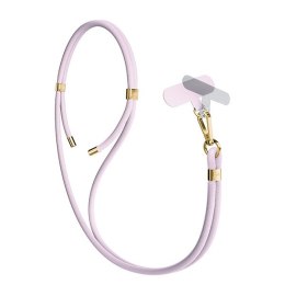 3MK EasyClip Elite Powder Pink (gold) smycz do telefonu