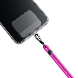 3MK EasyClip Pink (black) Smycz do telefonu