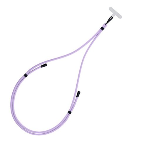 3MK EasyClip Purple (black) smycz do telefonu