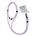 3MK EasyClip Purple (black) smycz do telefonu