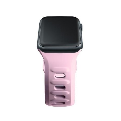 3MK Silicone Watch Strap Powder Pink dla Apple Watch 42/44/45/49 mm