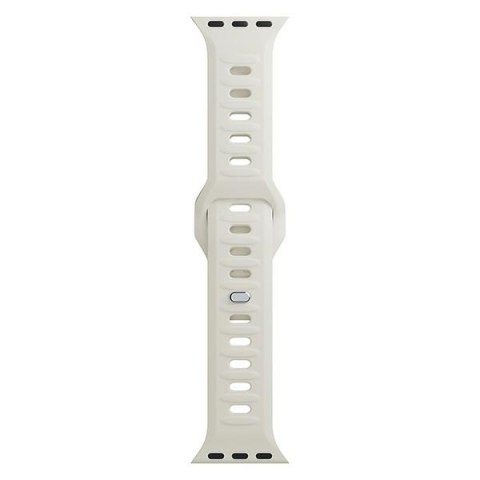 3MK Silicone Watch Strap beżowy/beige dla Apple Watch 42/44/45/49mm