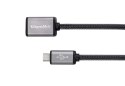 Kabel USB - micro USB gniazdo-wtyk 0,2 m Kruger&Matz