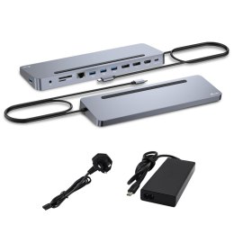 I-TEC USB-C ERGO DOCK + CHARGER/3X LCD + CHARGER 100W (BUNDLE)