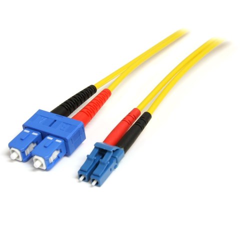 10M LC TO SC FIBER PATCH CABLE/.