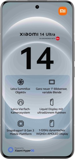 Smartfon Xiaomi 14 Ultra 16/512GB White