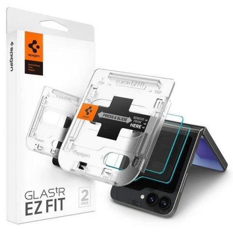 Spigen Glas.TR Sam Z Flip 6 2szt./2pcs "EZ FIT" AGL07972 szkło hartowane