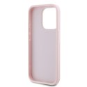 Karl Lagerfeld KLHCP15XPQDSMGP iPhone 15 Pro Max 6.7" różowy/pink hardcase Diagonal Quilted Script