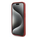 Karl Lagerfeld KLHCP15XPQDSMGR iPhone 15 Pro Max 6.7" czerwony/red hardcase Diagonal Quilted Script