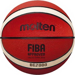 Piłka do koszykówki Molten B5G2000 FIBA brązowa rozm. 5