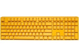 Ducky One 3 Yellow Gaming Tastatur, RGB LED - MX-Silent-Red (US)