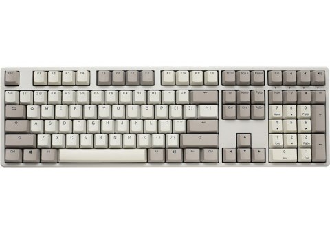 Ducky Origin Vintage Gaming Tastatur, Cherry MX-Red (US)