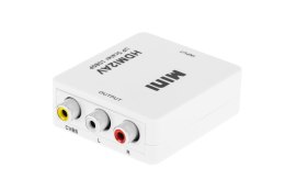 Konwerter sygnału gniazdo HDMI - gniazdo AV - CHINCH CVBS + AUDIO