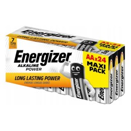Bateria alkaliczna Energizer Alkaline Power AA / LR6 - 24 sztuki (box) Maxi Pack