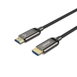 Kabel Optyczny HDMI Unitek C11085GY01-10M v2.1 AOC, 8K, UHD, 120Hz M/M 10m
