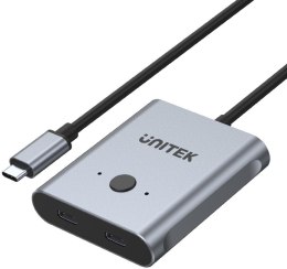 D1078A Unitek Dwukierunkowy przełącznik USB-C 4K