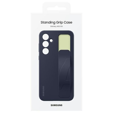 Etui Samsung EF-GA556TBEGWW A55 5G A556 czarny/black Silicone Cover Strap