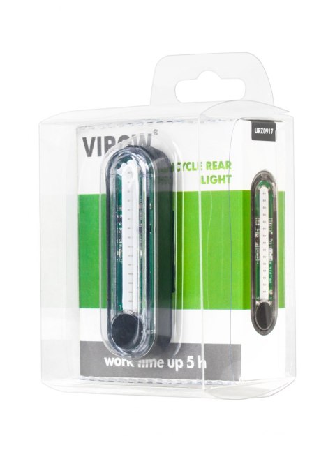 Lampa rowerowa tylna COB z kablem USB