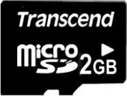 Karta pamięci TRANSCEND 2 GB Adapter SD