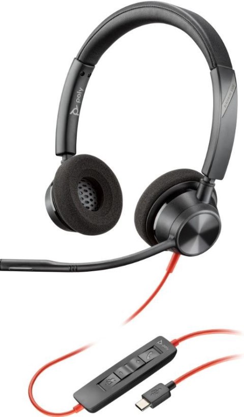 Słuchawki Blackwire 3320 Stereo USB-C/A 8X219AA