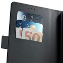 3MK Wallet Case Realme 12 5G czarny/black