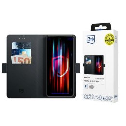 3MK Wallet Case Realme 12 Pro/12 Pro+ czarny/black