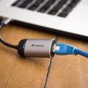 Verbatim Adapter USB-C - Eternet aluminium/aluminum 49146