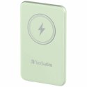 Verbatim Powerbank indukcyjny `n` Go 15W 5000mAh Wireless Magnetic zielony/green 32241