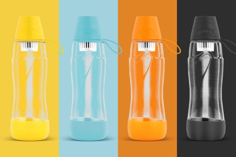 Butelka filtrująca TEESA PURE WATER BLACK