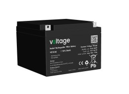 Akumulator AGM Voltage 12V 26Ah VE12-26