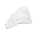 Sensillo | SILLO-4351 | White | Pillow and blanket for baby, 60x40 cm, 135x100 cm