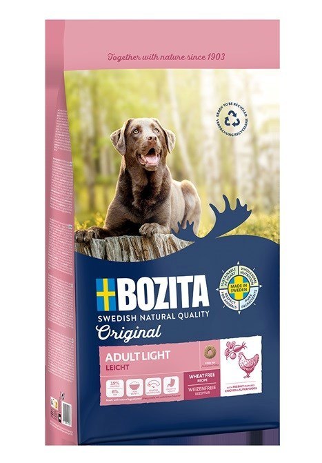 Bozita Original Adult Light Kurczak - sucha karma dla psa - 12 kg