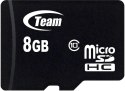 Karta pamięci microSDHC Team Group Class 10 8GB + Adapter SD