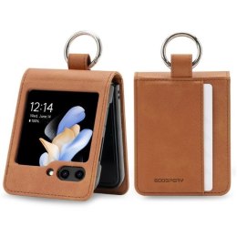 Mercury Basic Diary Sam Z Flip6 F741 jasnobrązowy/light brown