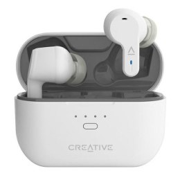 Creative Słuchawki bezprzewodowe Zen Air Pro biały/white Bluetooth 5.3 ANC