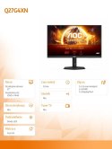 Monitor Q27G4XN 27 cali Fast VA 180Hz HDMIx2 DP Pivot