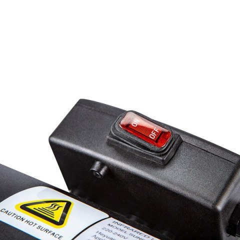 Promiennik podczerwieni (ogrzewacz) NEO TOOLS 90-032, 2000W, IP55, Low Glare Amber Lamp, pro vyhřívání podlah a prostor skladů a