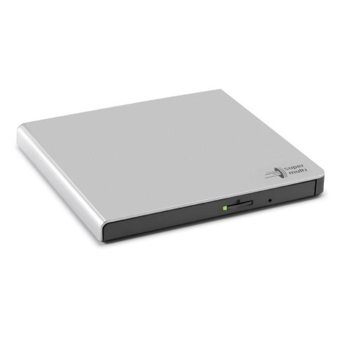 Nagrywarka zewnętrzna DVD -/+ R/RW Slim USB HLDS GP57ES40 (srebrna)