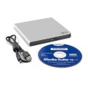 Nagrywarka zewnętrzna DVD -/+ R/RW Slim USB HLDS GP57ES40 (srebrna)